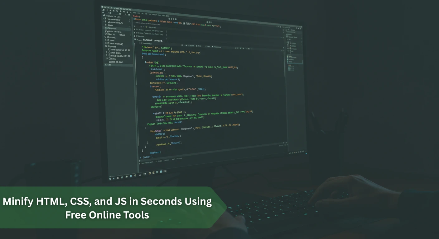 Minify HTML, CSS, and JS in Seconds Using Free Online Tools